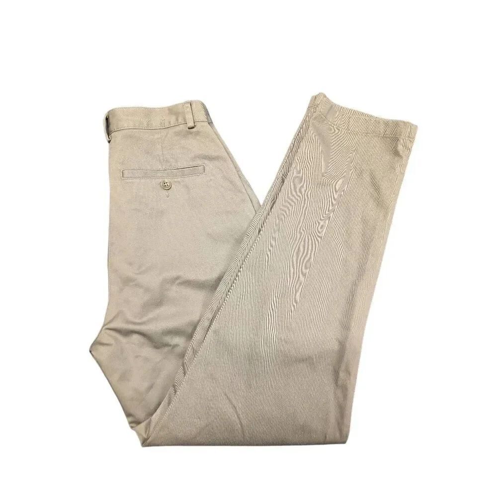 L.L Bean Original Fit High-Waist Tapered-Leg